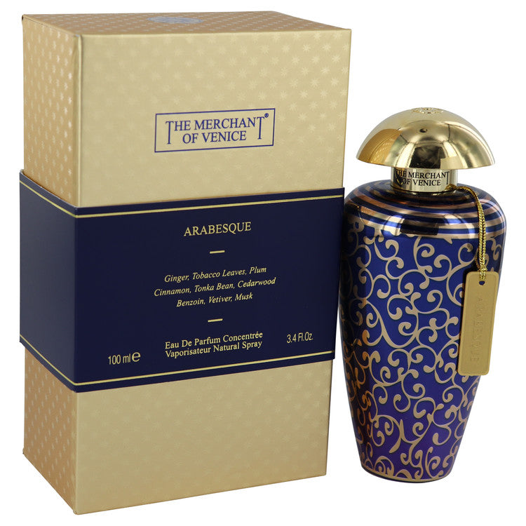 Arabesque by The Merchant of Venice Eau De Parfum Concentree Spray (Unisex) 3.4 oz Arabesque by The Merchant of Venice Eau De Parfum Concentree Spray (Unisex) 3.4 oz